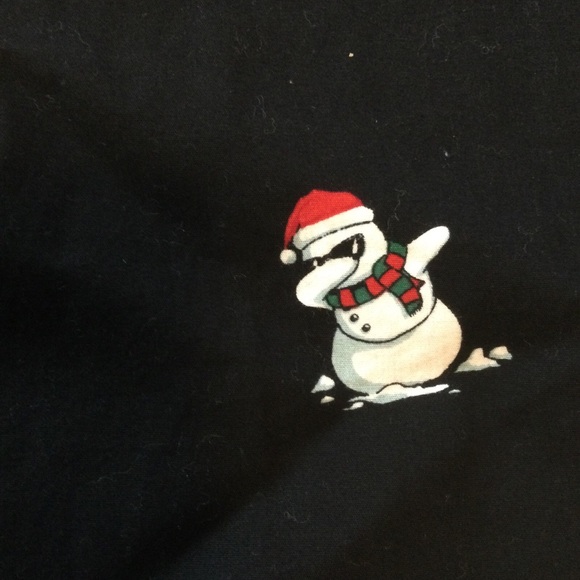 Denim & Flower Ricky Singh Christmas Sonman short sleeve button shirt size M - Picture 3 of 3